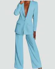 Olivia - Stylish Two-Piece Blazer Suit with Elegant Look
