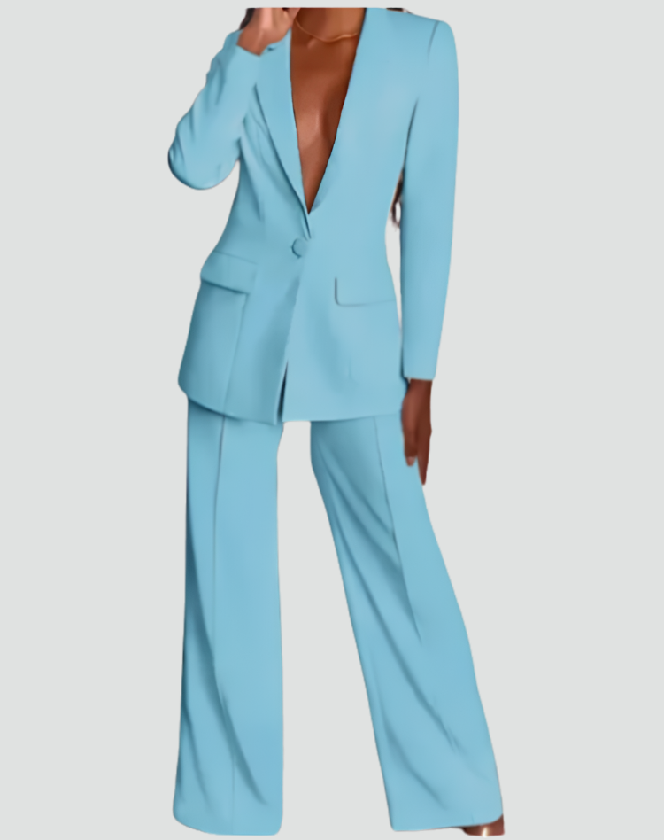Olivia - Stylish Two-Piece Blazer Suit with Elegant Look