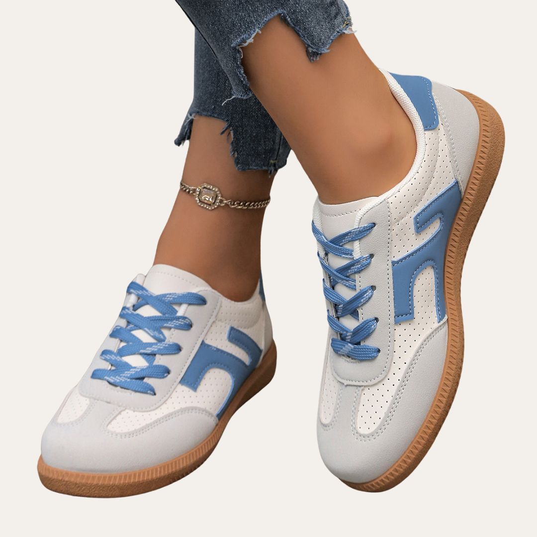 Lichtgewicht Sneakers Vrouwen met Veters en Anti Slip Zool