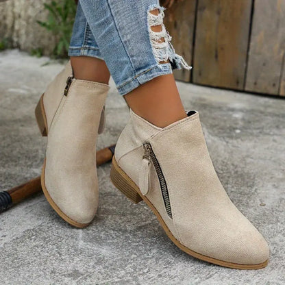 Céline - Trendy suède laarzen met hak