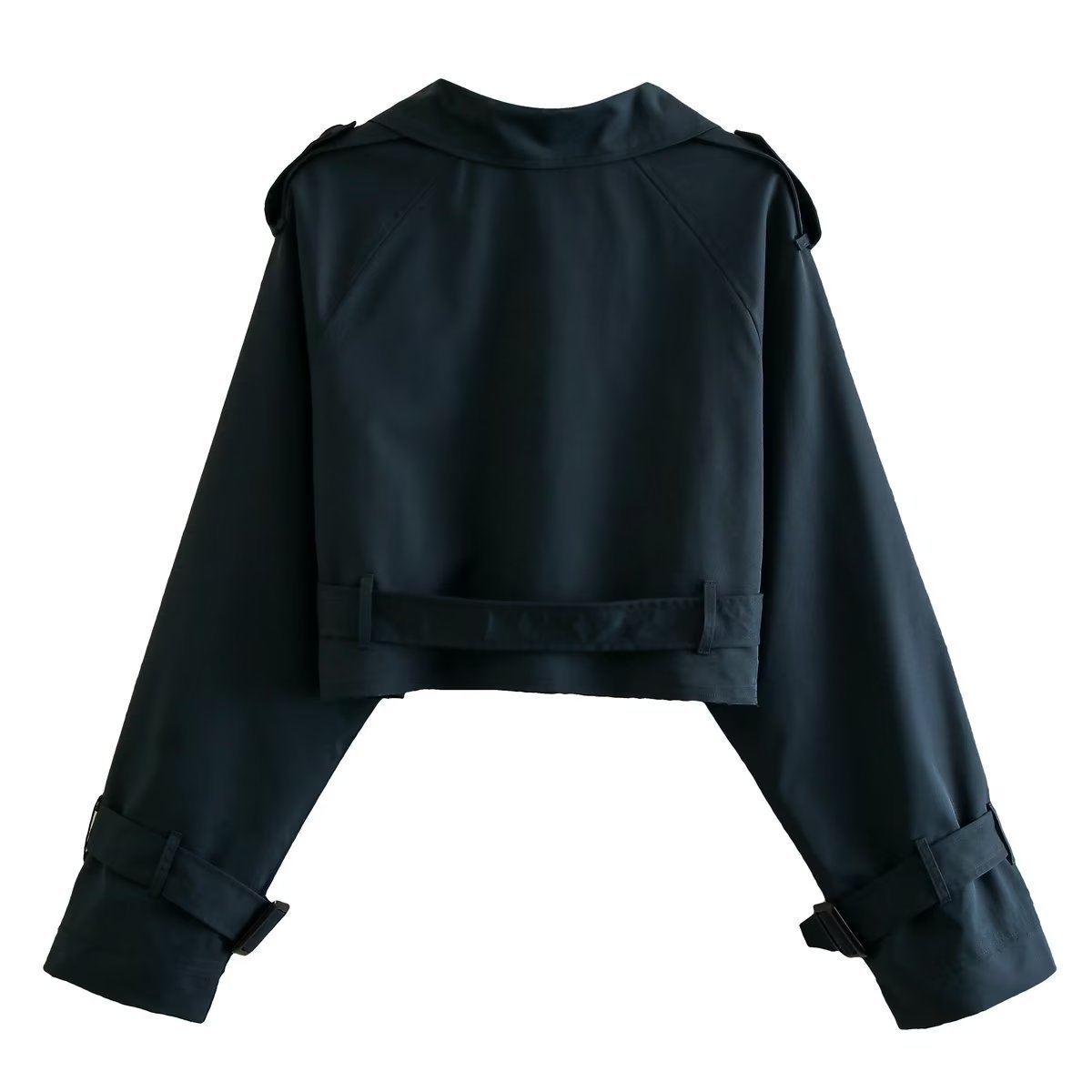 Lilia - Korte stijlvolle trenchcoat