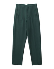 Stijlvolle Pantalon Met Hoge Taille En Taps Toelopende Pijpen