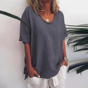 Chemise Confort Oversize à Coupe Ample pour Femme