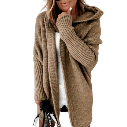 Lang oversized vest voor vrouwen | hoodie