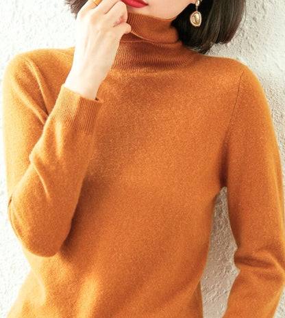 Comfortabele Zachte Gevoerde Vrouwen Fleece Coltrui