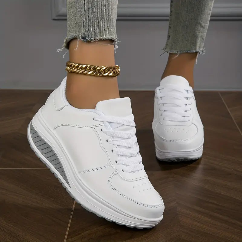 Orthopedische Sneakers Voor Dames Met Comfortabele Zool En Veters