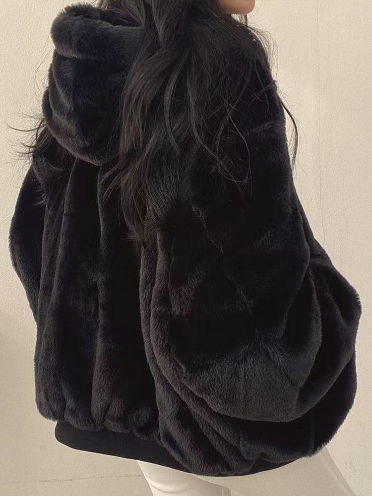 Bomber oversize femme avec doublure polaire