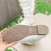 Vintage Rijlaarzen Met Rits En Platte Zool Voor Dames