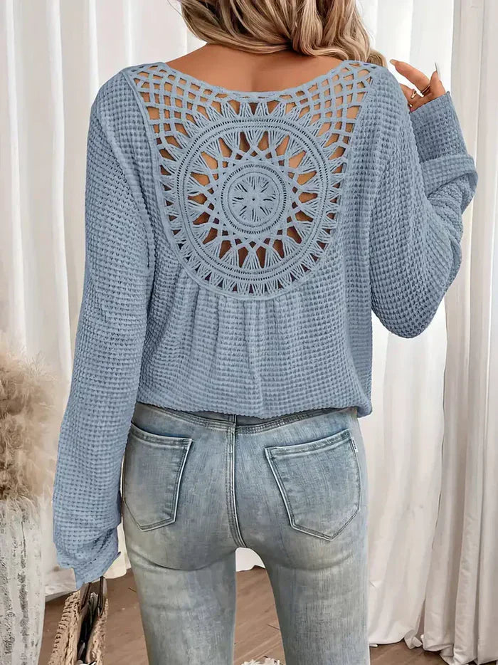 Chloé - Boho gehaakte trui