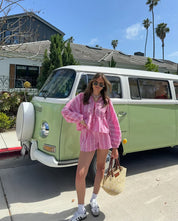 Samira - przewiewny letni zestaw w paski