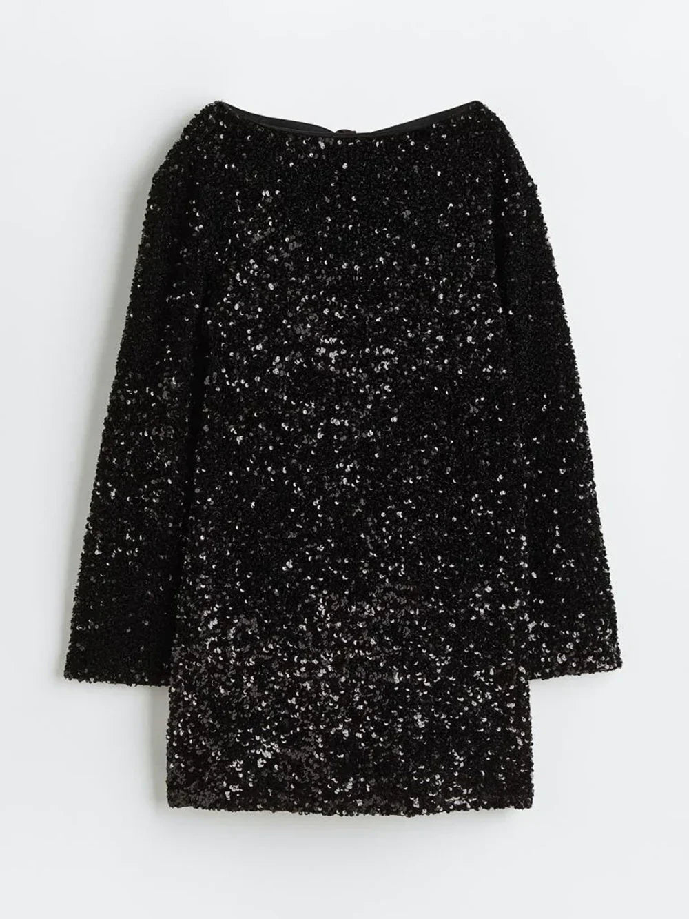 Glitter Chique Vrouwen Mini Cocktailjurk Open Rug Met Strik