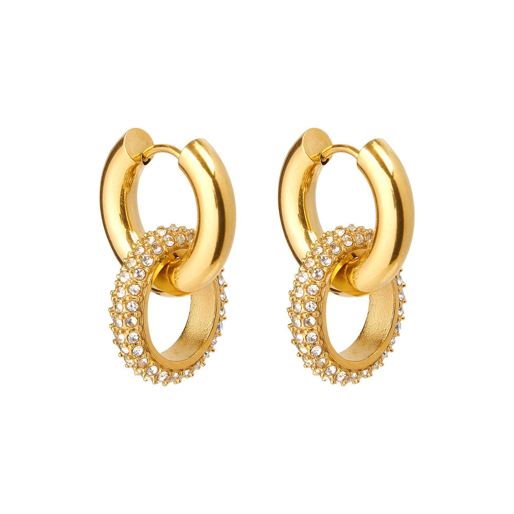Juul - Boucles d'oreilles dorées