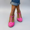Women's elegant pumps with T-strap and stable block heel