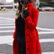 HONORINE - HIGH COLLAR LONG BUTTON COAT 3