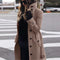 HONORINE - HIGH COLLAR LONG BUTTON COAT 4