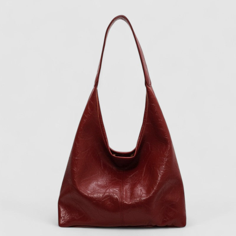 Vintage Leren Tote Shopper