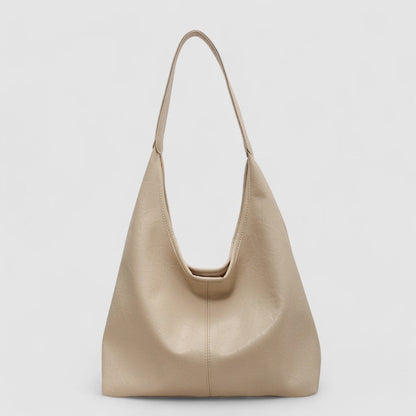 Vintage Leren Tote Shopper