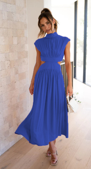 Noa - Maxi jurk met stijlvolle uitgesneden taille