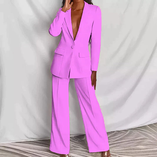 Fenna - Elegant pak met blazer en broek