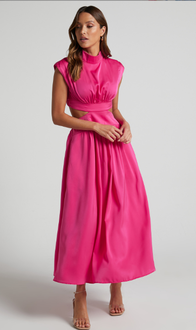 Noa - Maxi jurk met stijlvolle uitgesneden taille