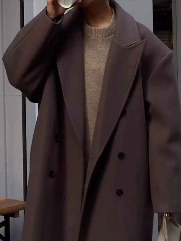 Alina - Oversized mantel jas
