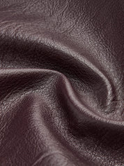 JOSETTE - OVERSIZED FAUX LEATHER JACKET WITH ELASTICATED HEM 4