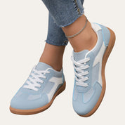 Lichtgewicht Sneakers Vrouwen met Veters en Anti Slip Zool