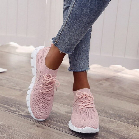 Wygodne ortopedyczne sneakersy damskie w modelu wsuwanym