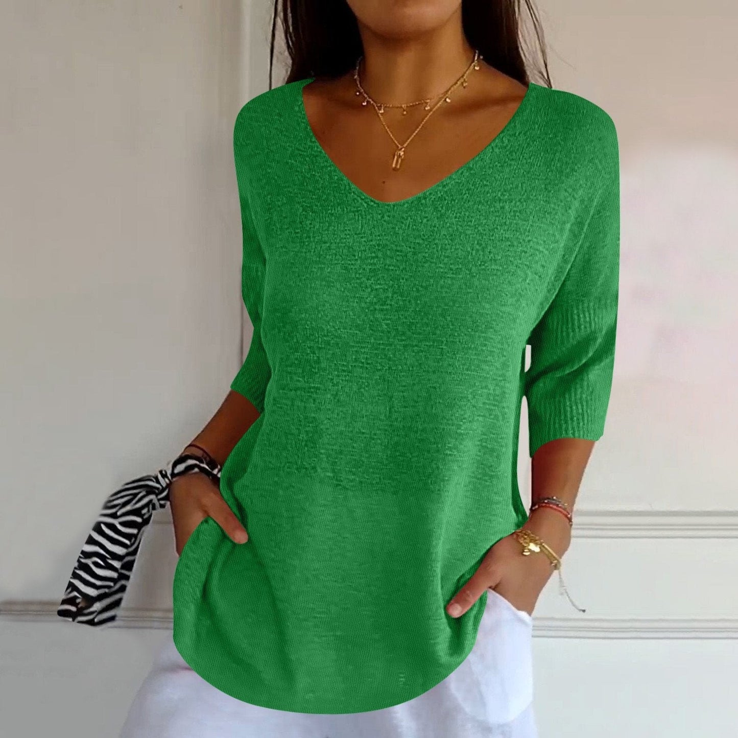 Ismay - Relaxed elegante top