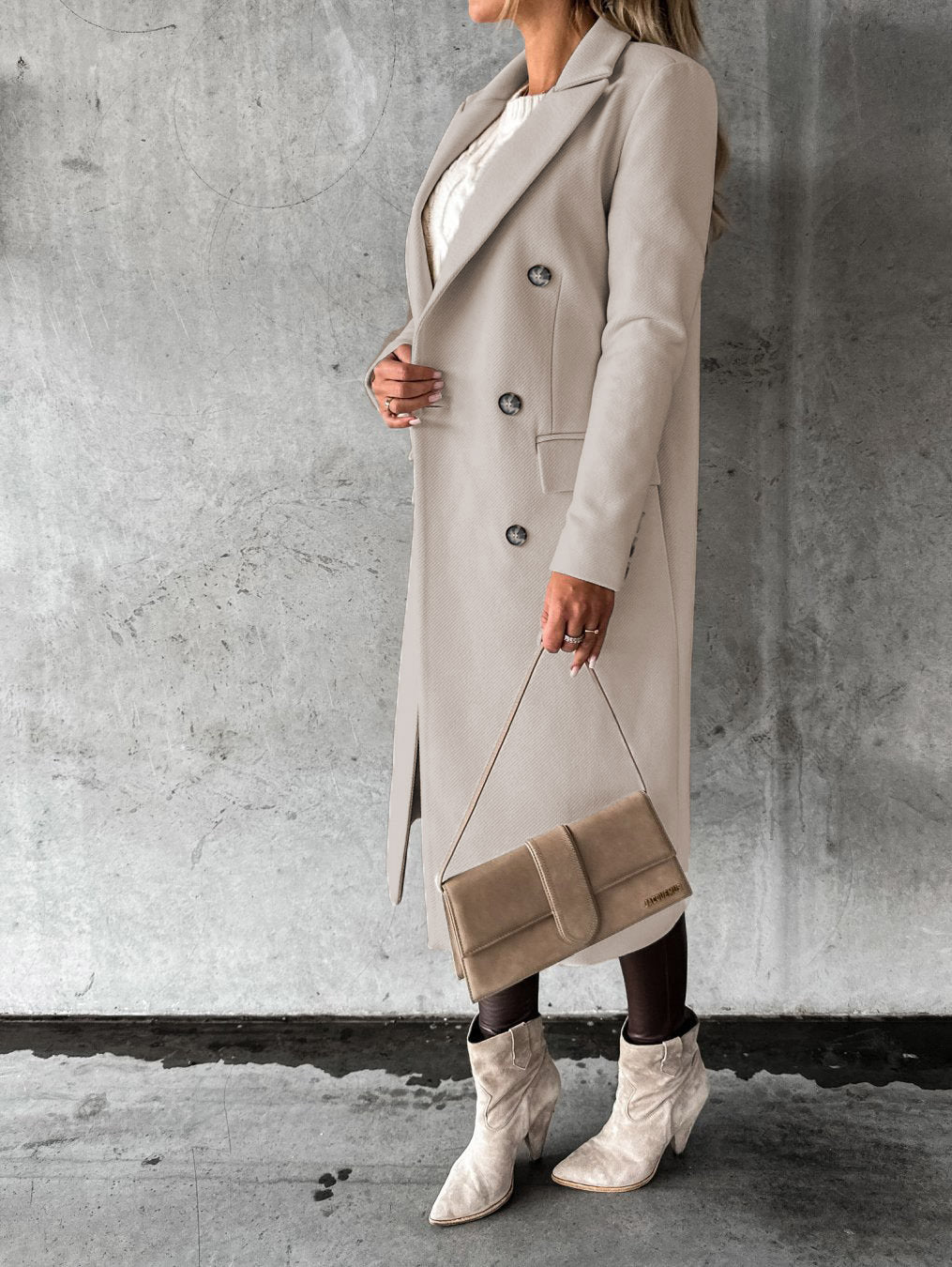 LUCILE - LAPEL COLLAR WINTER COAT 10