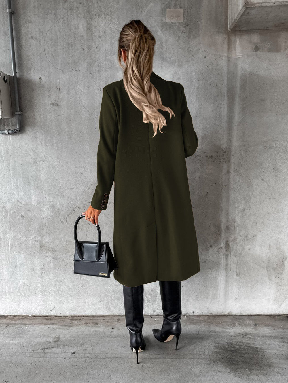 LUCILE - LAPEL COLLAR WINTER COAT 11