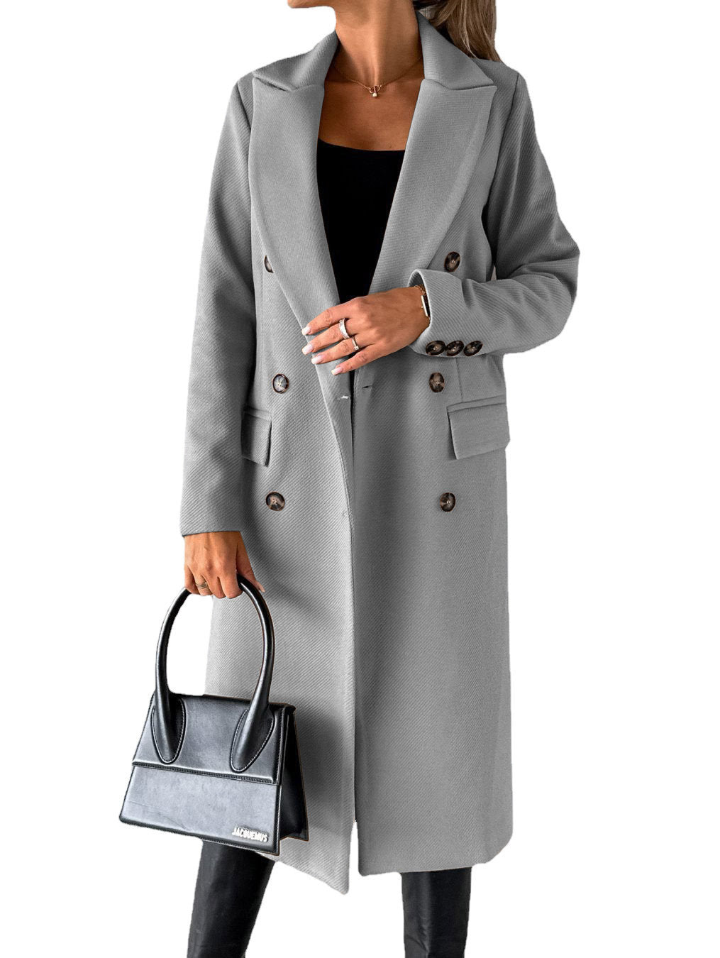 LUCILE - LAPEL COLLAR WINTER COAT 6