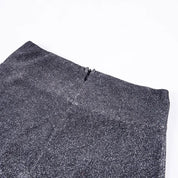 Elegante glitter feest pantalon dames flared pijpen