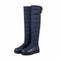 Dames Warme Overknee Snowboots met Bontvoering en Rits
