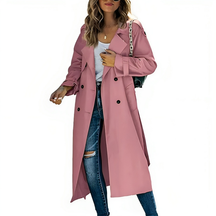 MATHILDE - LOOSE FIT DOUBLE BREASTED TRENCH COAT 1