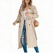 MATHILDE - LOOSE FIT DOUBLE BREASTED TRENCH COAT 2