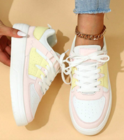 Trendy Dames Sneakers Met Comfortabele Pasvorm Voor Elke Dag