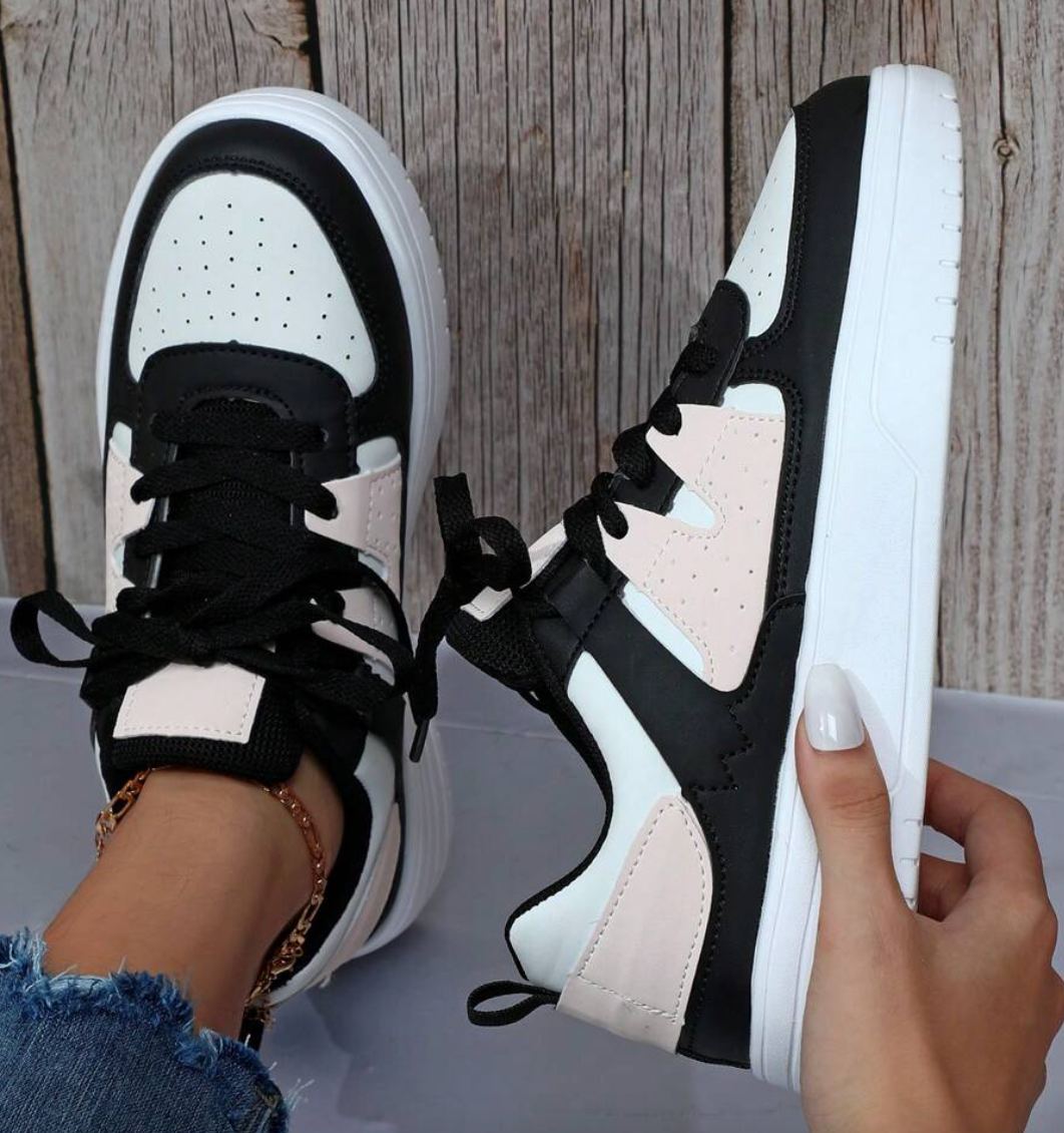 Trendy Dames Sneakers Met Comfortabele Pasvorm Voor Elke Dag