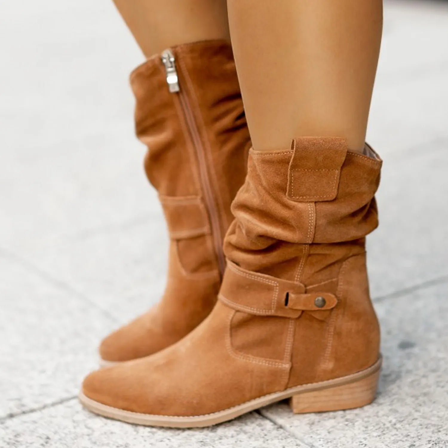 Ivana - Bottines en daim