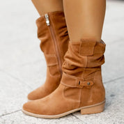 Ivana - Bottines en daim