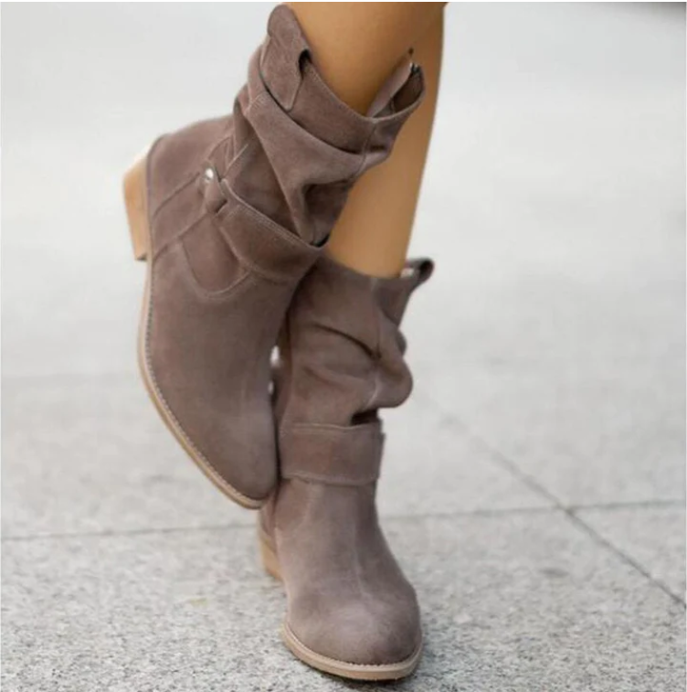 Ivana - Bottines en daim