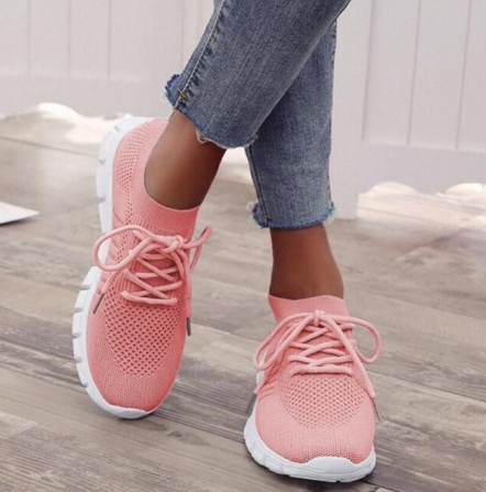 Wygodne ortopedyczne sneakersy damskie w modelu wsuwanym