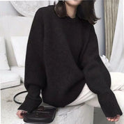 Knitted Oversized Sweater Warm and Soft for Women