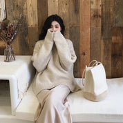 Knitted Oversized Sweater Warm and Soft for Women