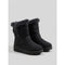 Dames Knusse Winterlaarzen met Grove Zool en Bontrand