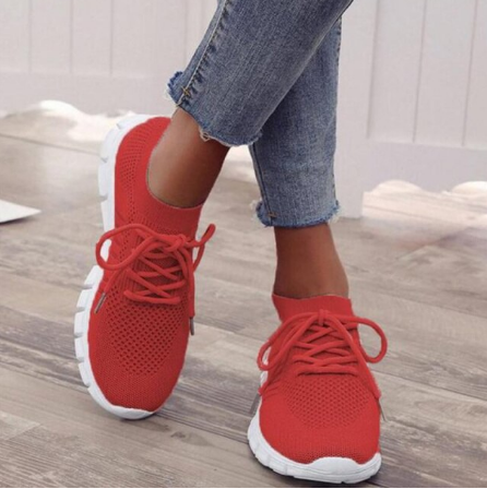 Wygodne ortopedyczne sneakersy damskie w modelu wsuwanym