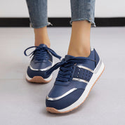 Lekkie damskie ortopedyczne sneakersy z komfortowym dopasowaniem