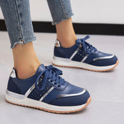 Lekkie damskie ortopedyczne sneakersy z komfortowym dopasowaniem