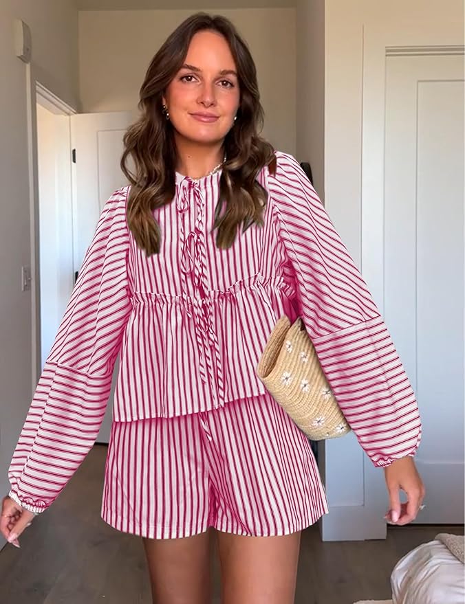 Selena - Zomerse sets met strepen