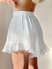Sheila - Airy White Women's Kimono Set